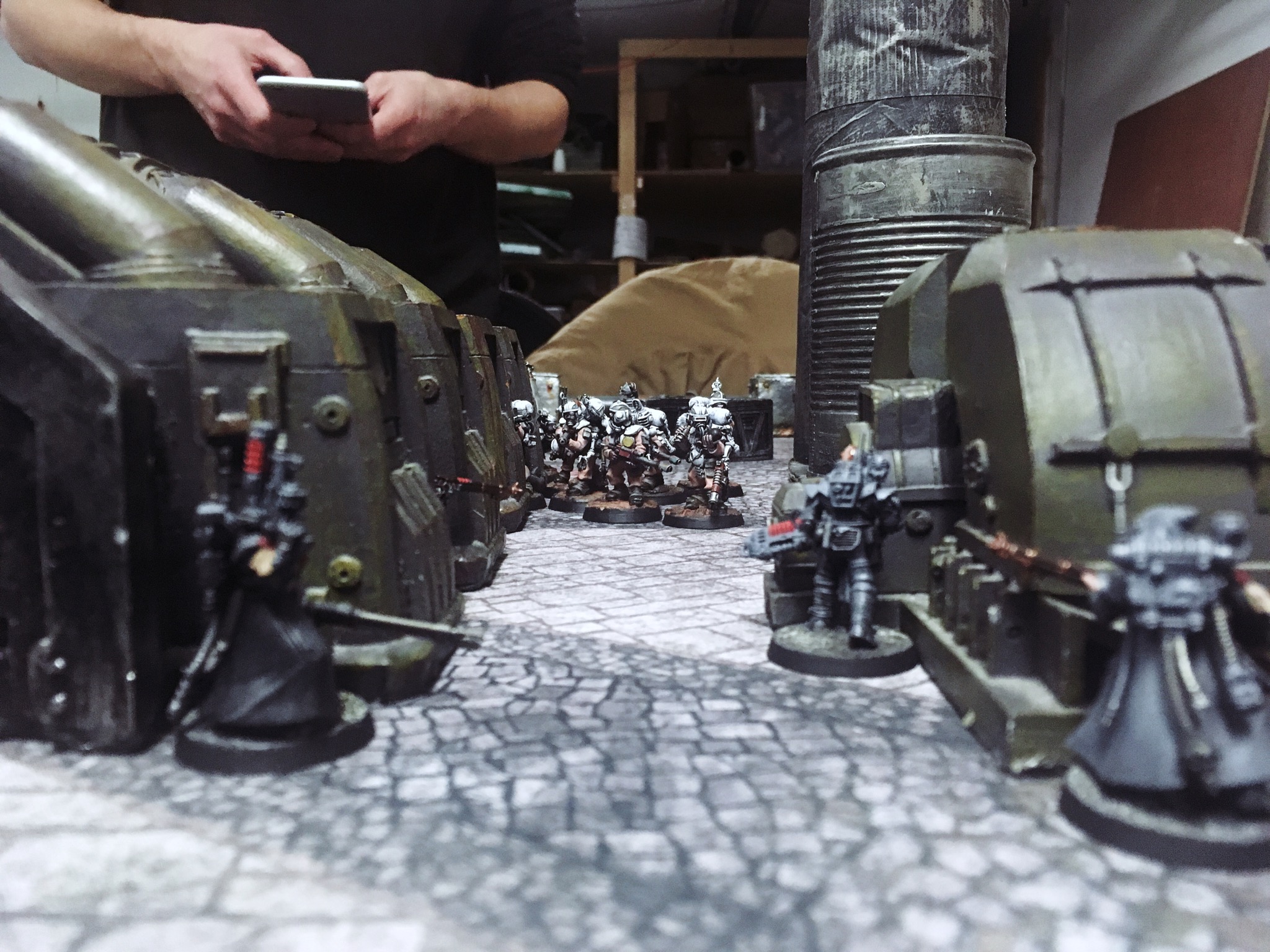 Anthrodact 1 Skitarii Vs Guard Ii