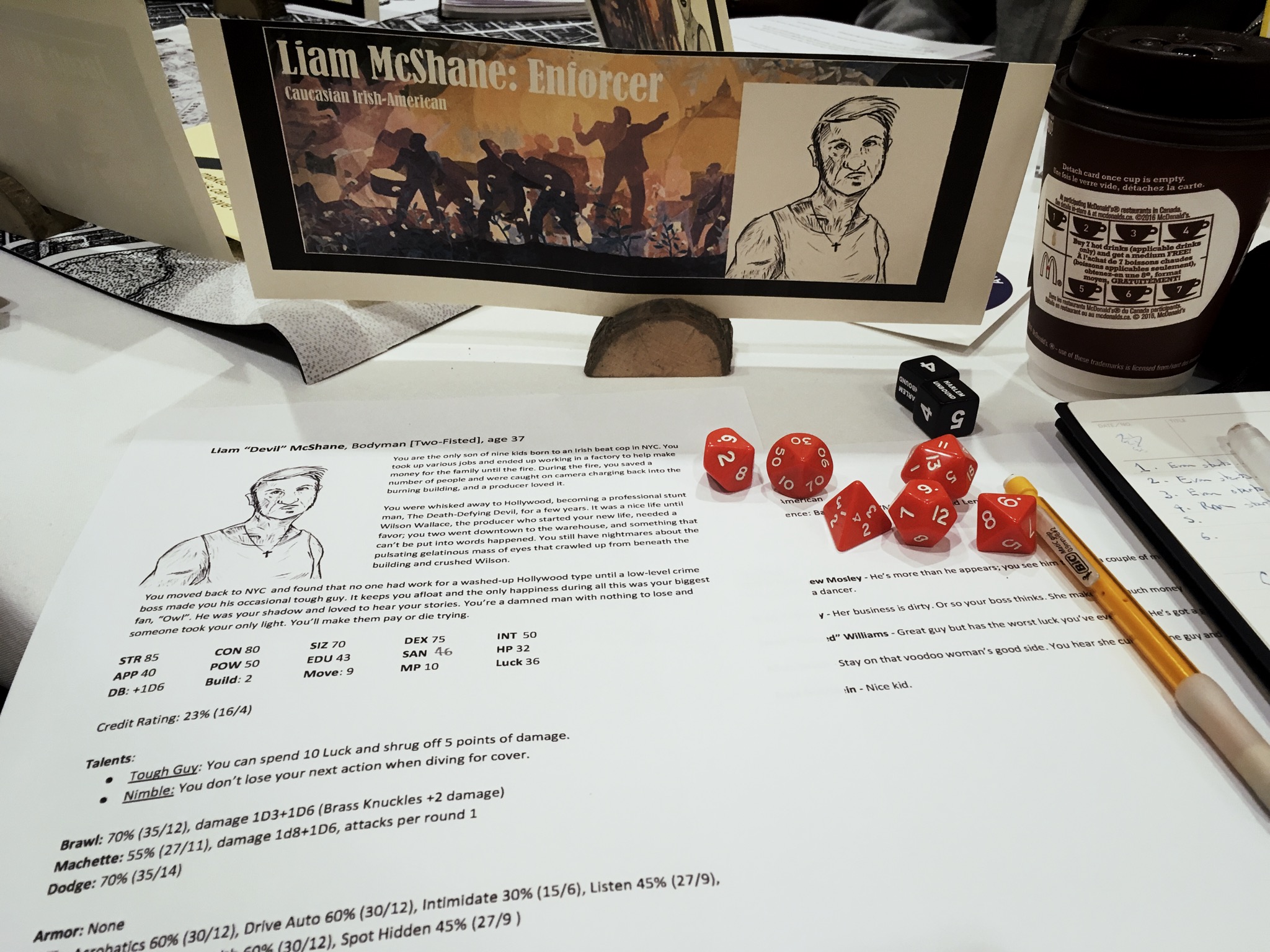 My character in this game of Harlem Unbound was White! Plot twist.