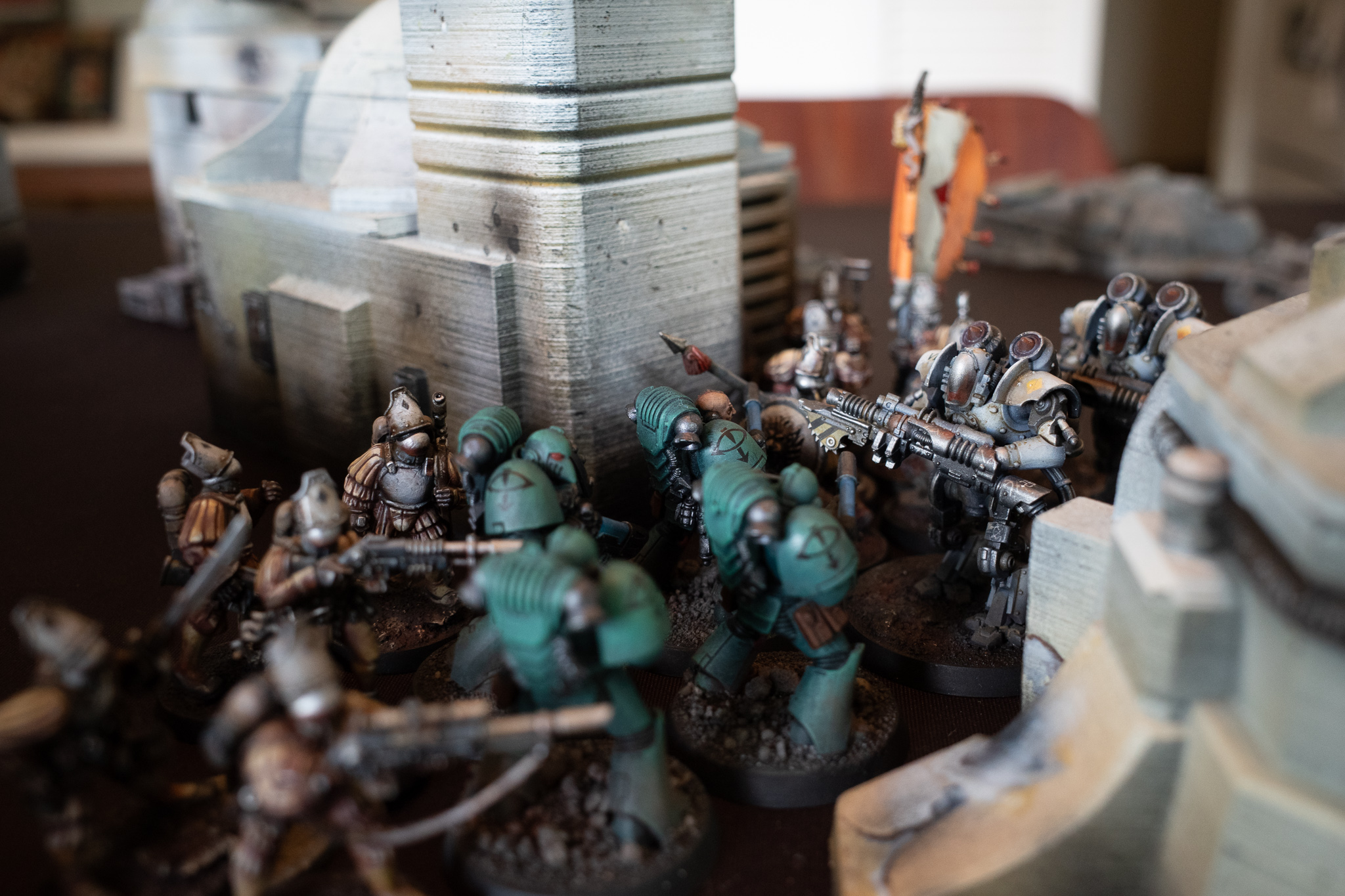 A Horus heresy fights