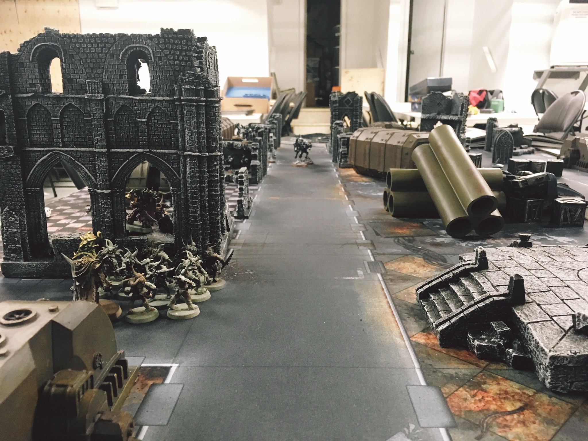 Tau Vs Deathguard 40k Scenary